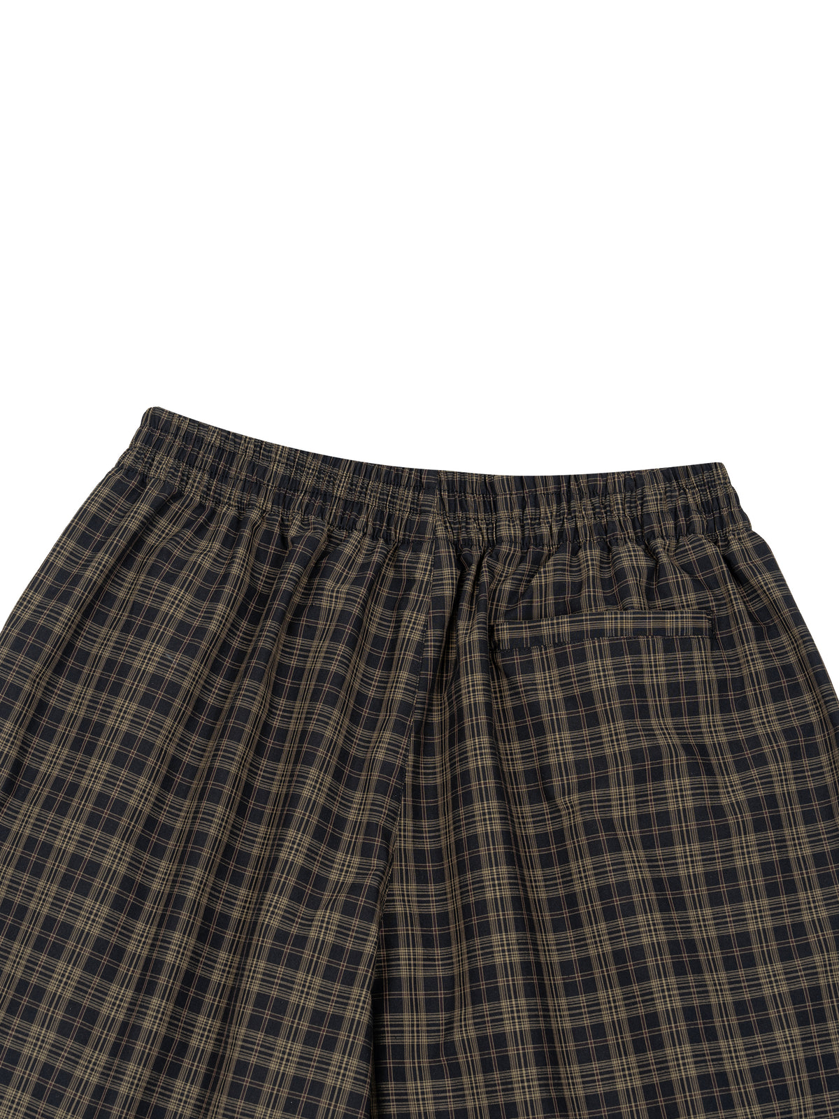 Unisex Plaid Wide Leg Pants