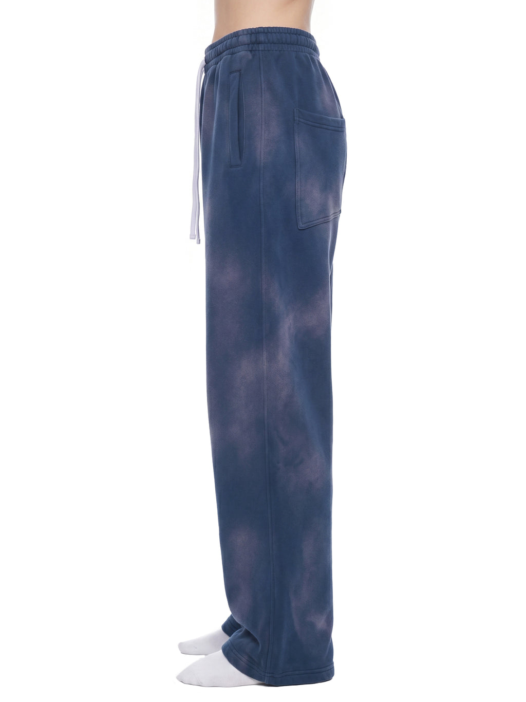 Unisex Sunfade Wide Leg Fleece Sweatpants