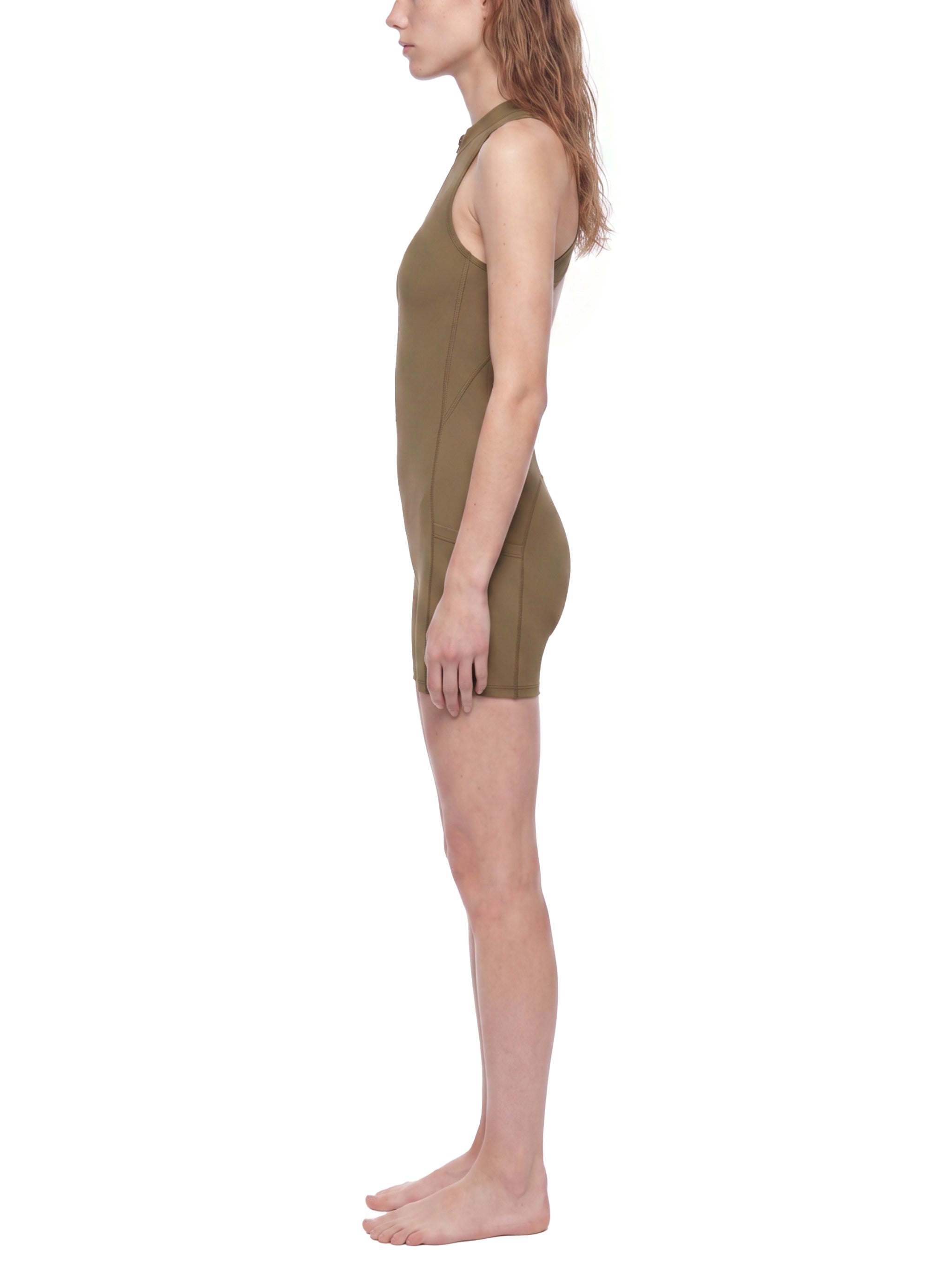 Women’s Quarter-Zip Yoga Romper