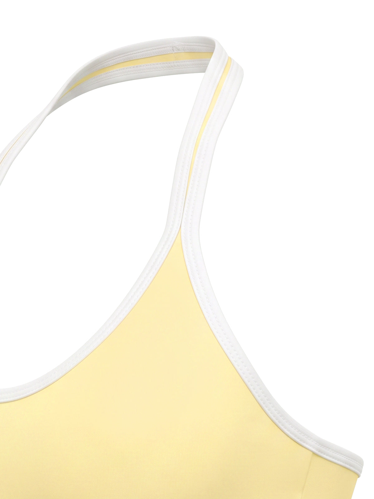 Women's Halter Color Block Yoga Sports Bra