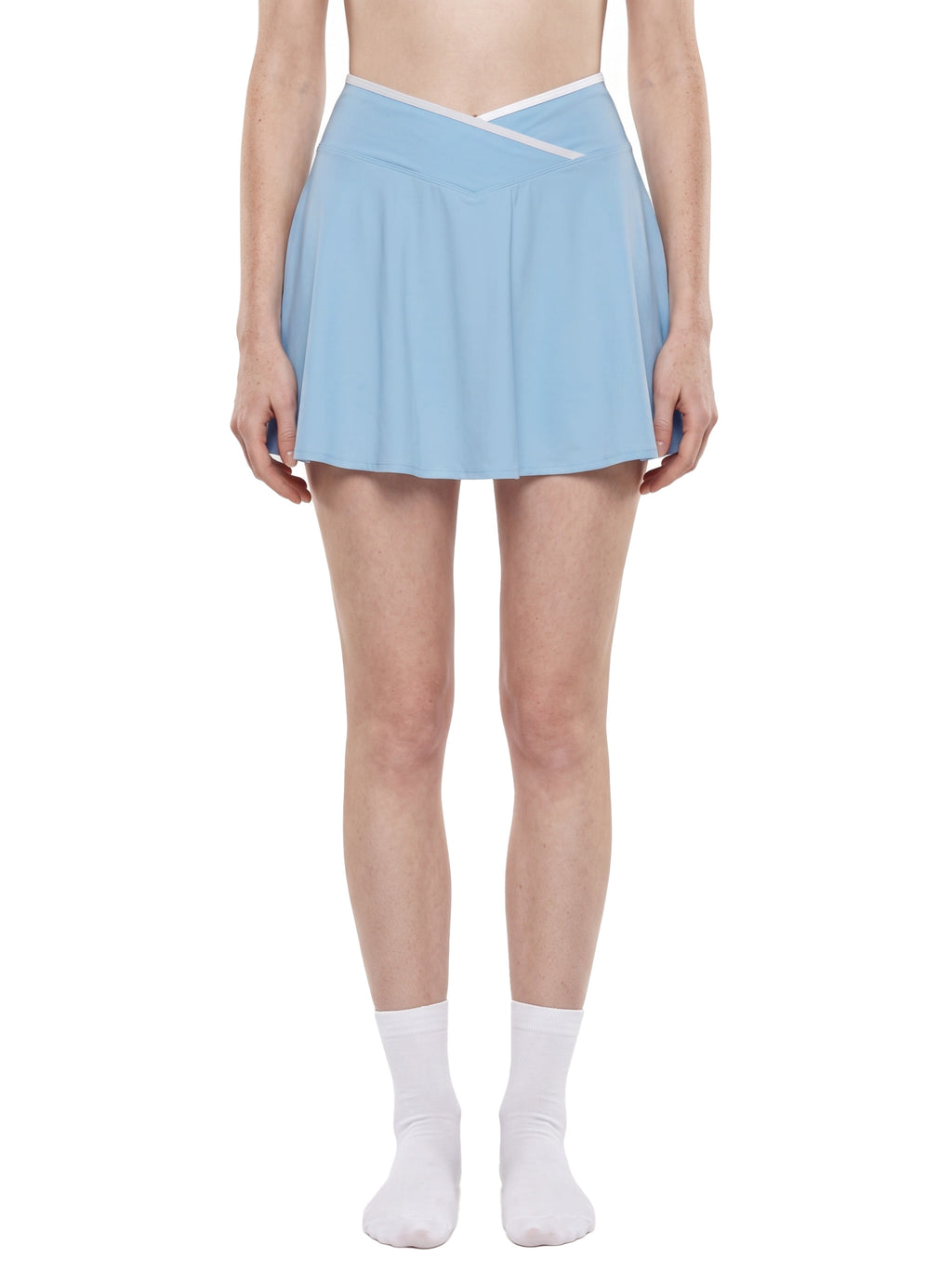 Women's Color Block A-Line Skirt