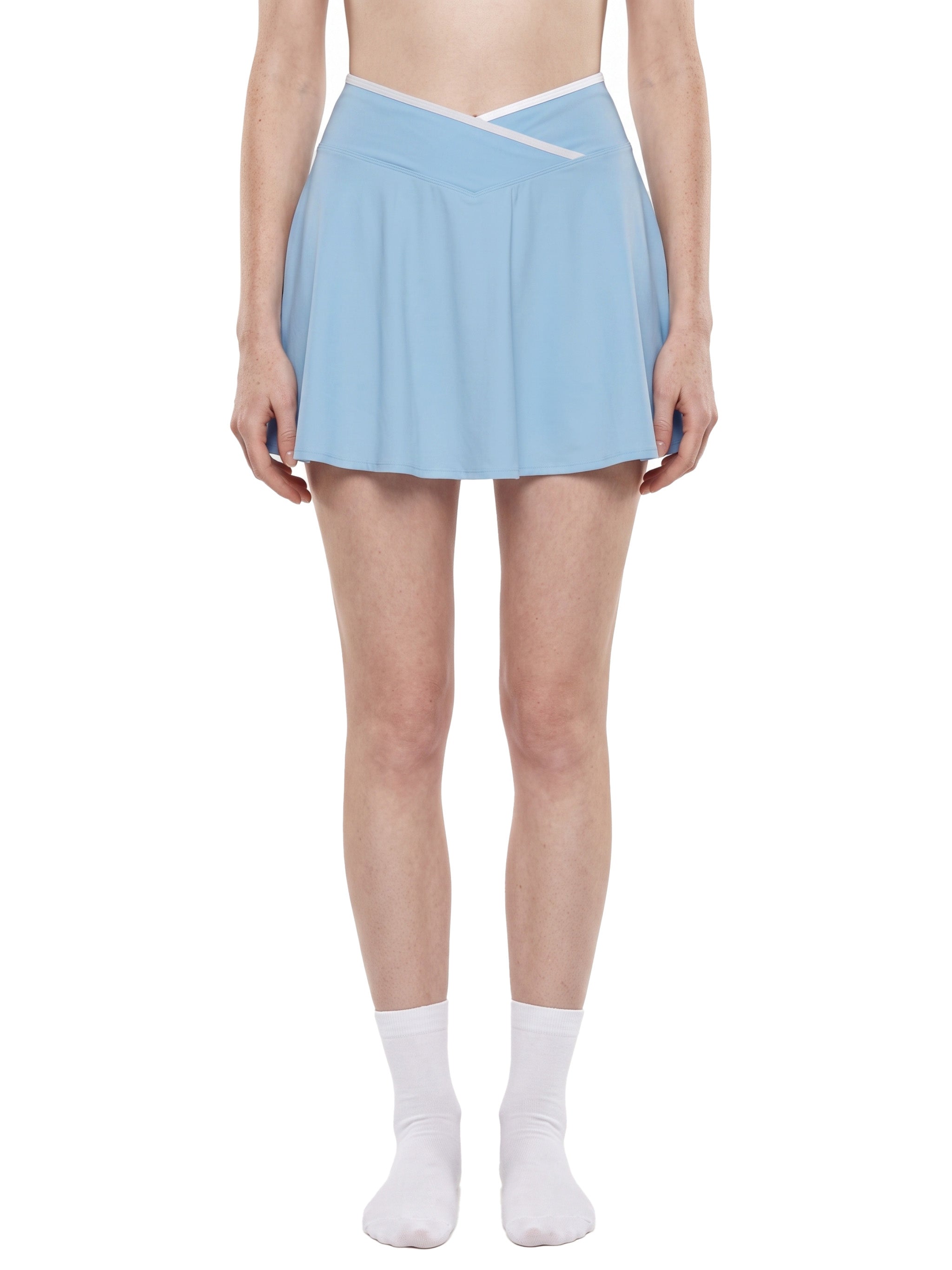 Women's Color Block A-Line Skirt