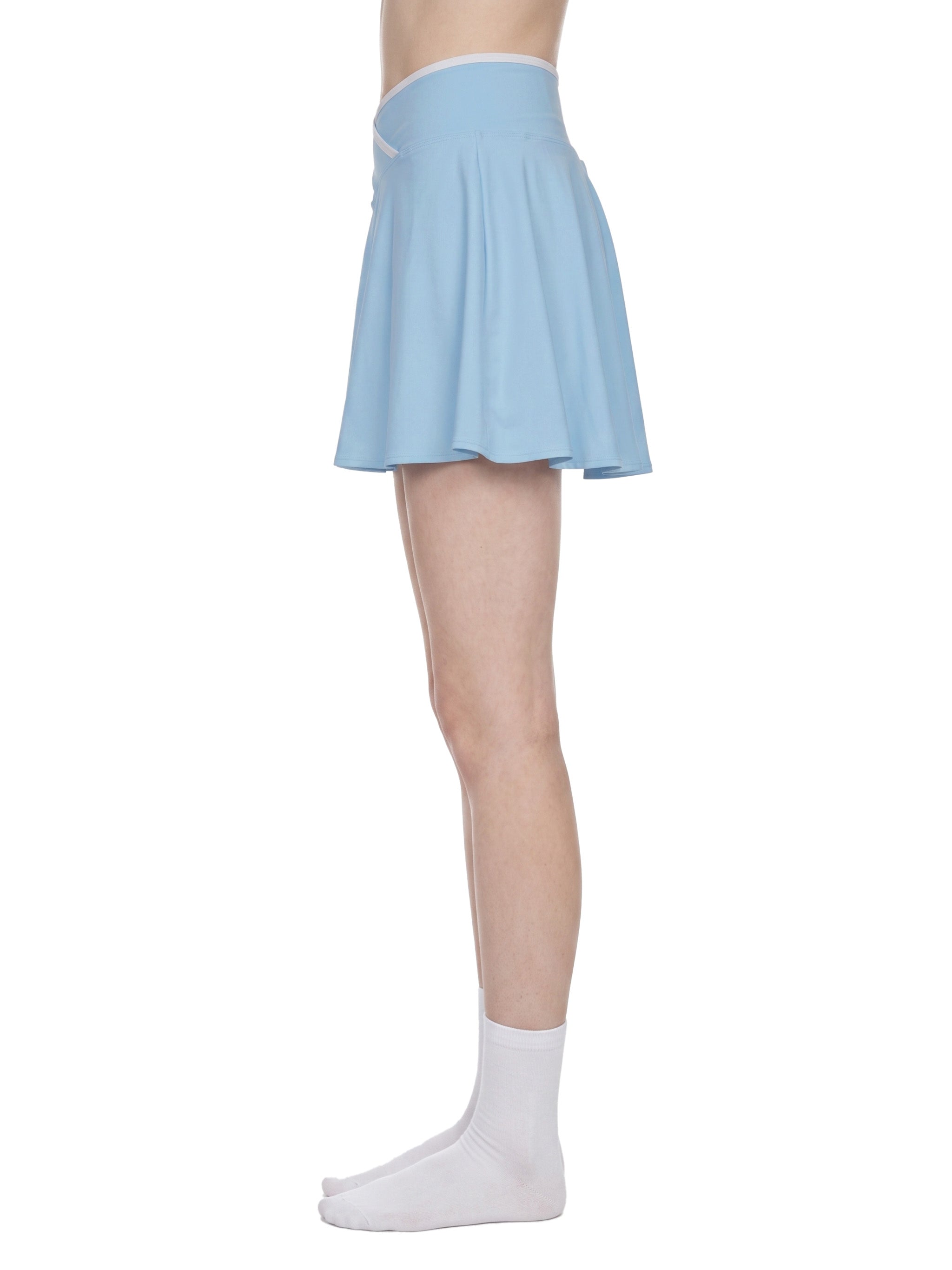 Women's Color Block A-Line Skirt