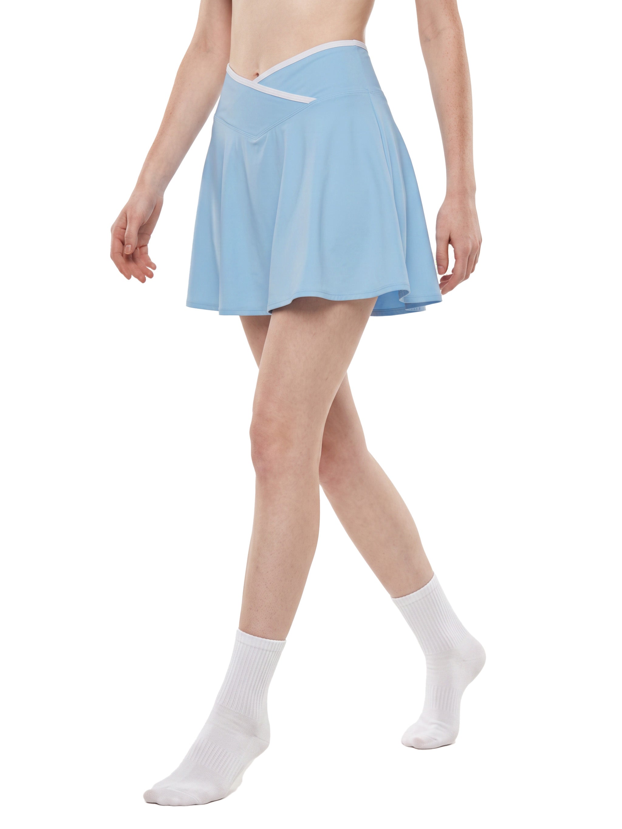 Women's Color Block A-Line Skirt