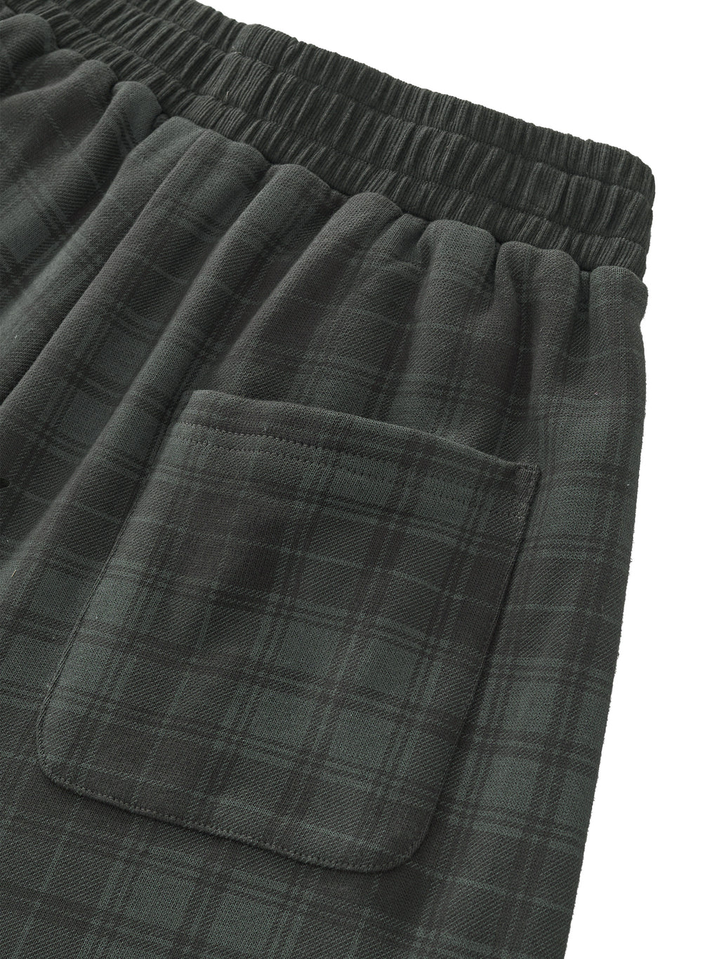 Unisex Plaid Straight Leg Pants