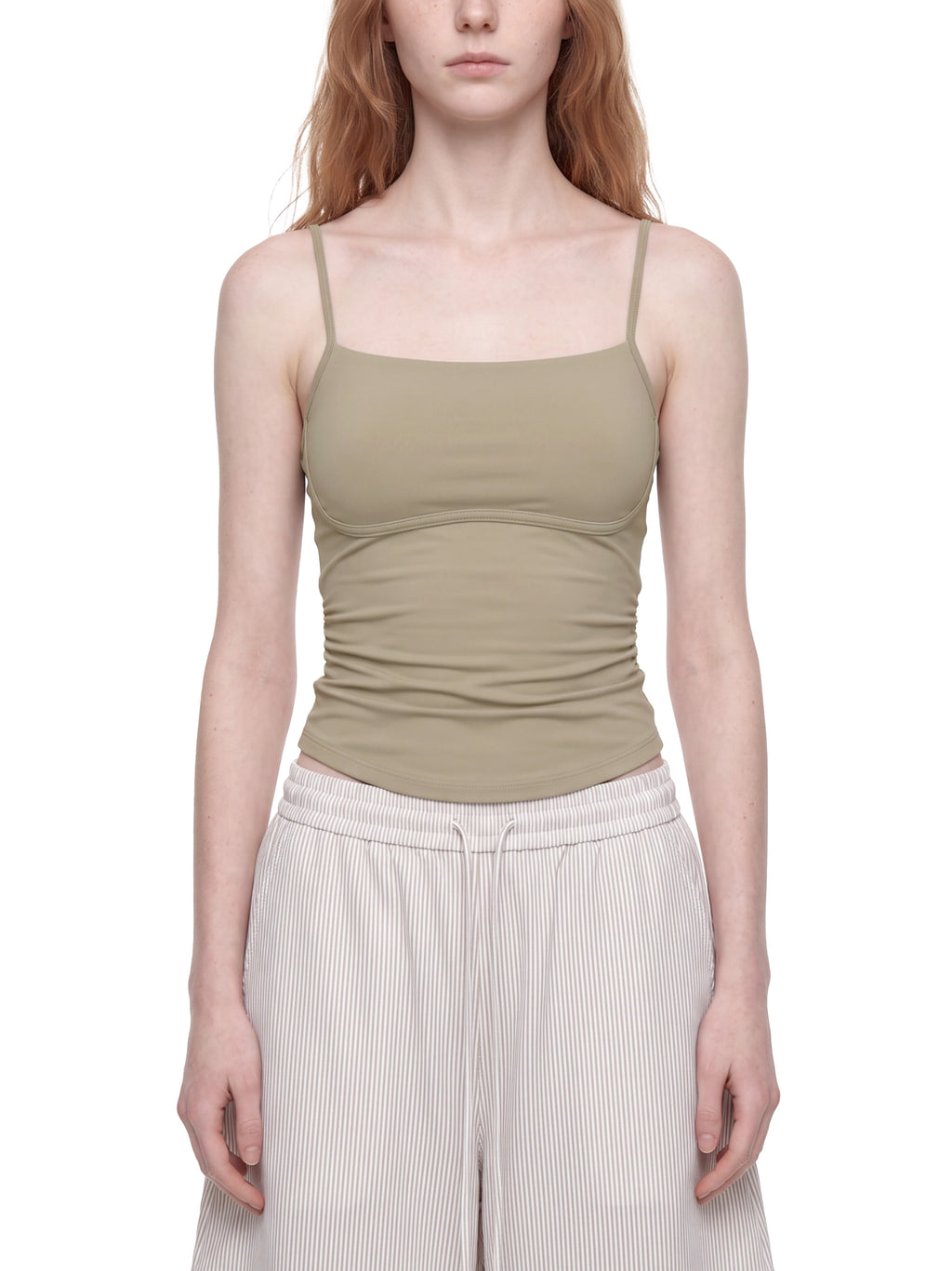 Women's Ruched Yoga Tank Top